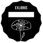 Woodies Textstempel &quot;Exlibris&quot; (v1) - W-08002