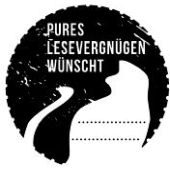 Woodies Textstempel &quot;Pures Lesevergn&#252;gen&quot; - W-08004
